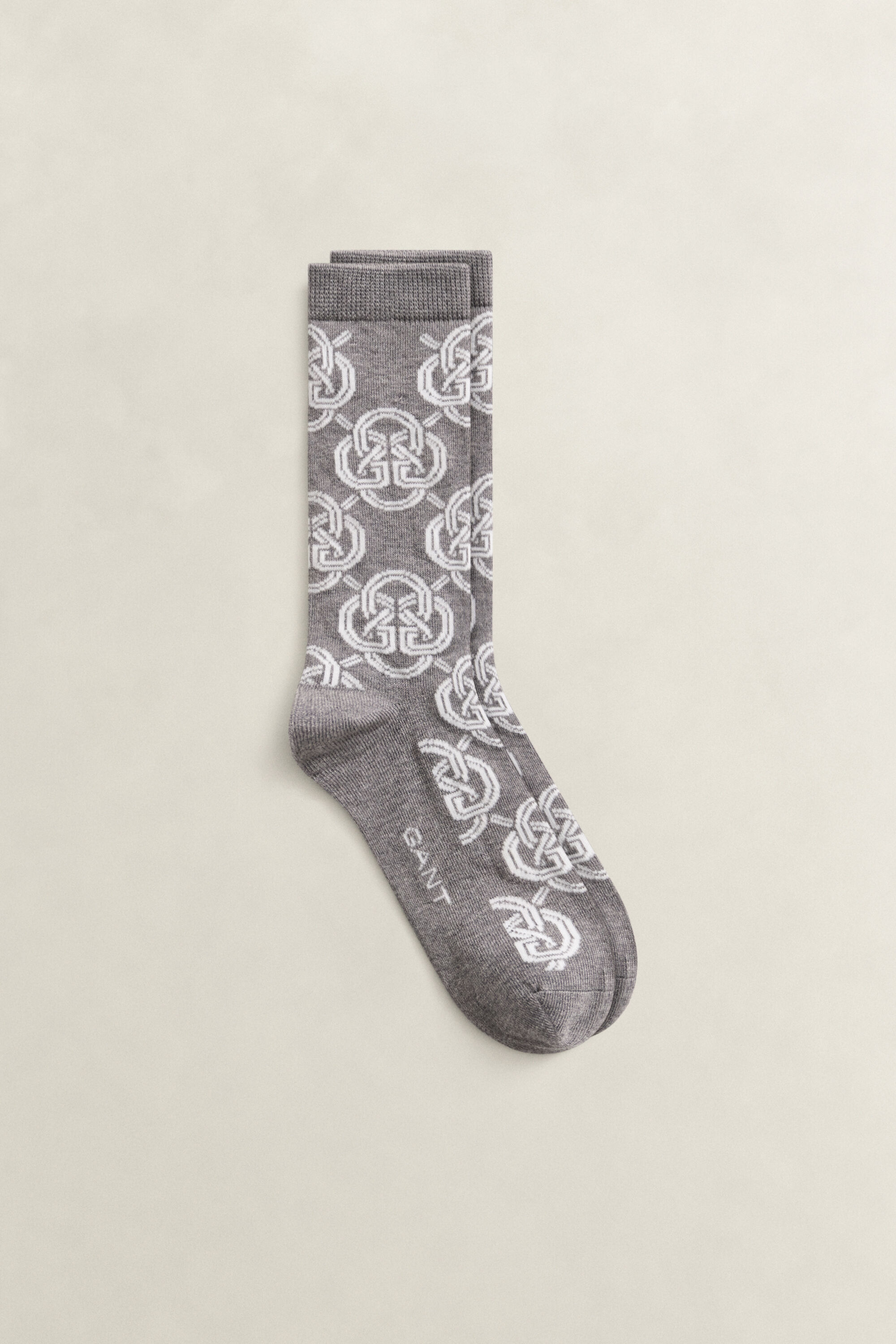 Calcetines con diseño de monograma