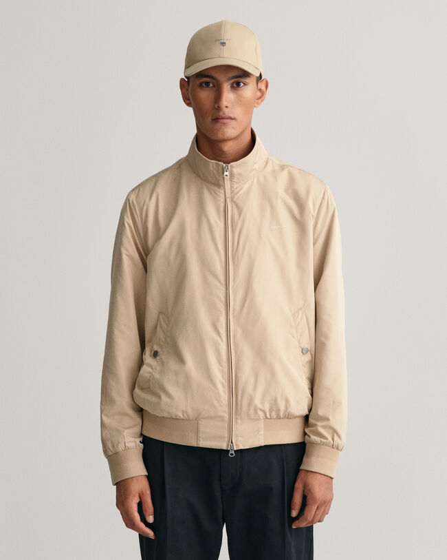 Gorra de sarga de algodón de perfil alto