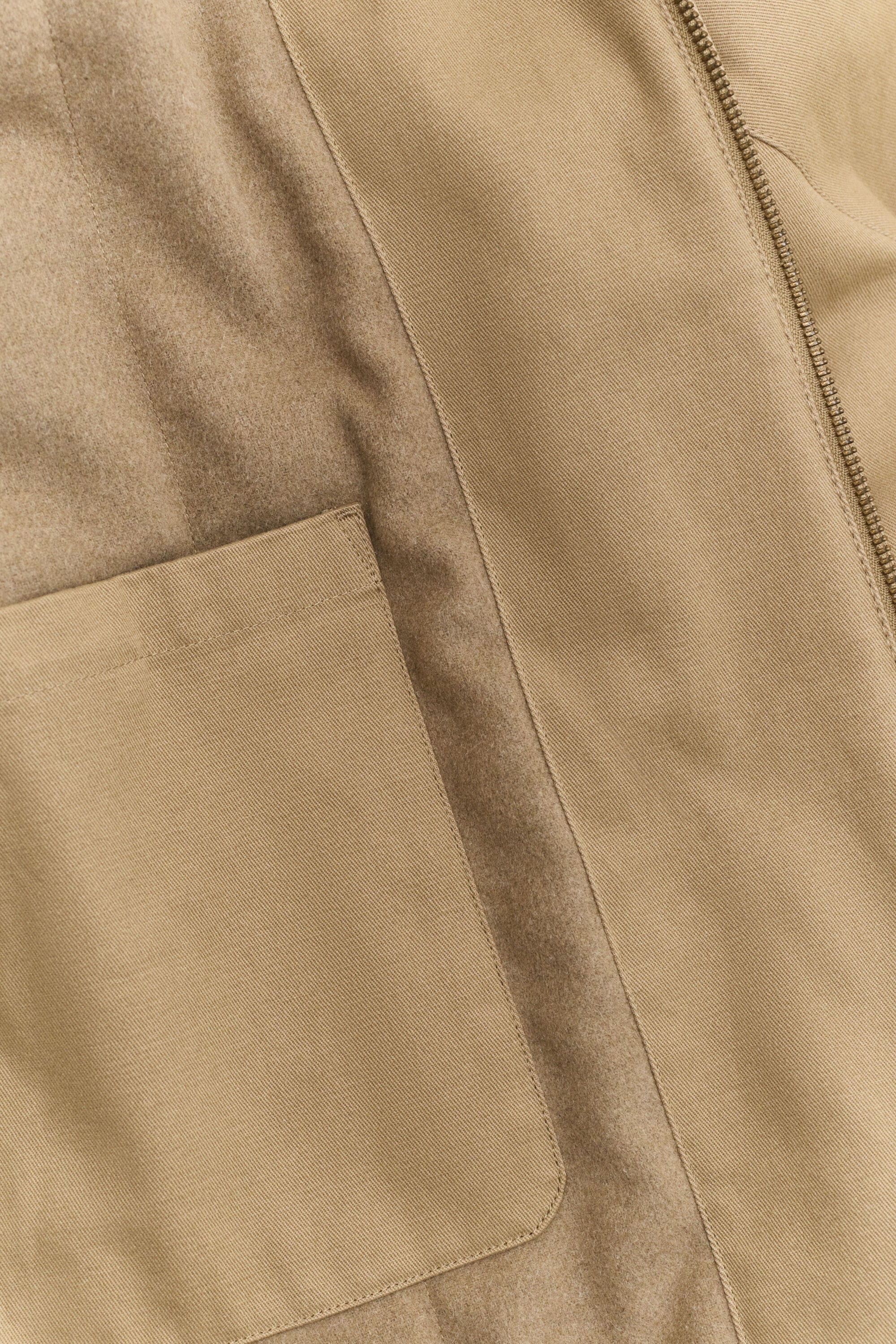 Chaqueta Harrington de molesquín