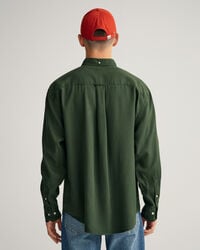 Camisa Relaxed Fit de lyocell te&ntilde;ida en prenda