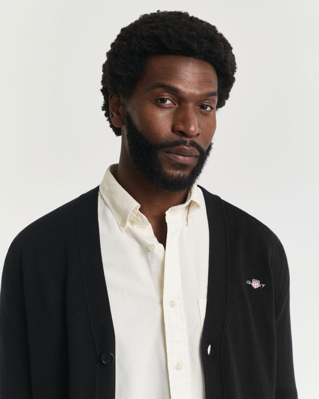 Cárdigan de algodón informal