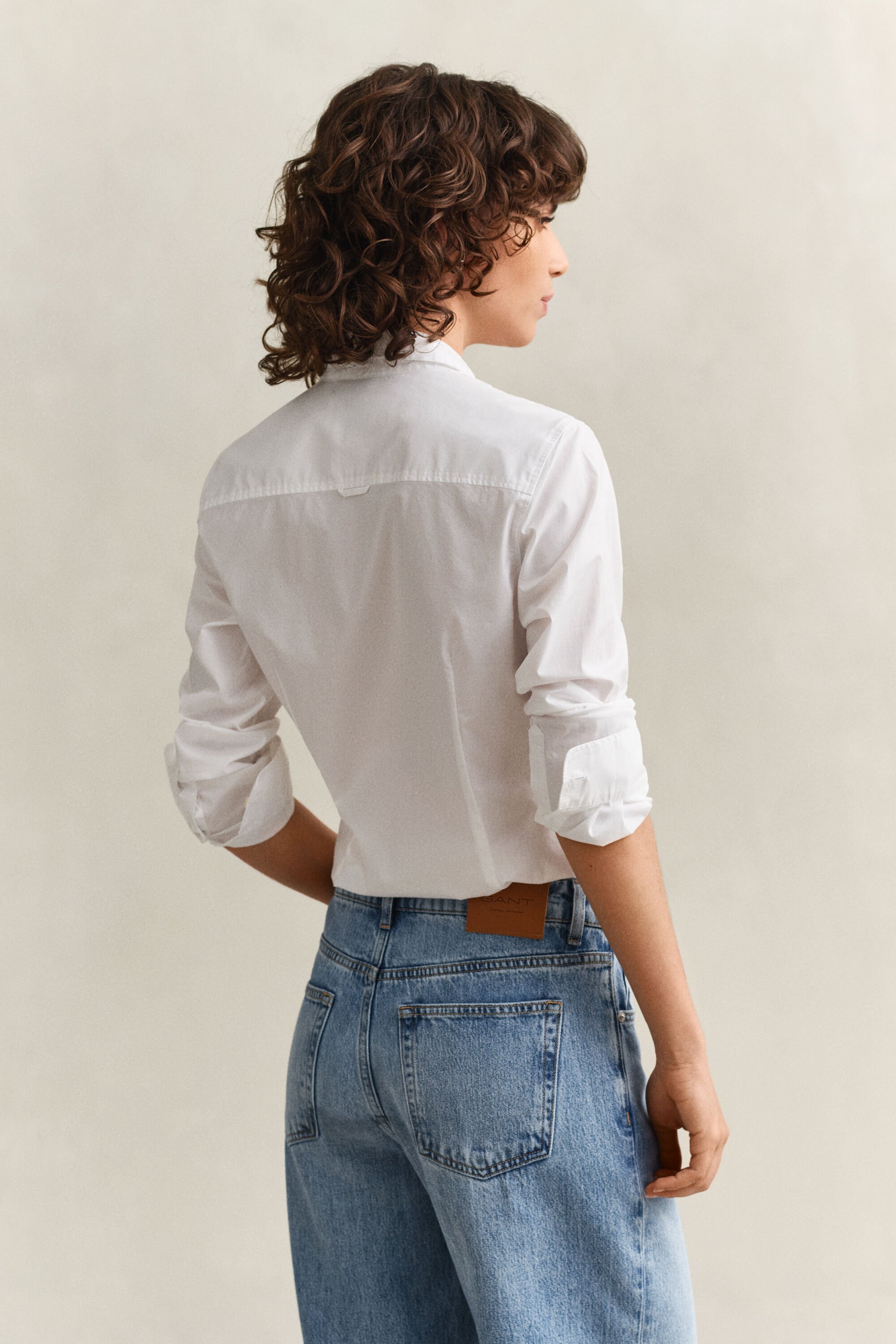 Camisa Slim Fit de popelina