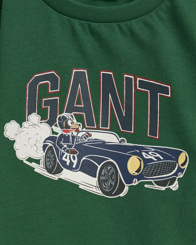 Camiseta de manga larga Driving Dog Baby Boy