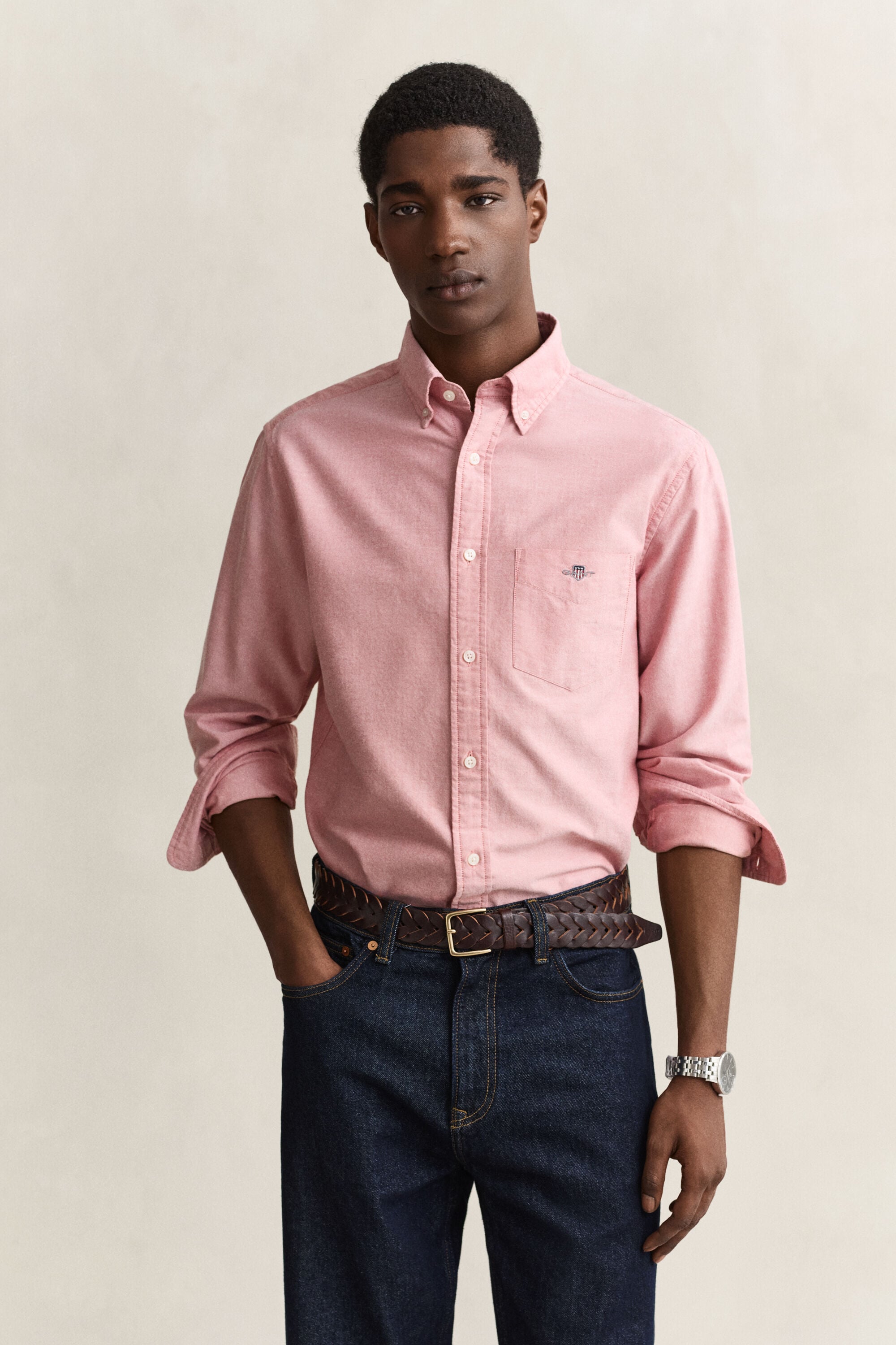 Camisa Oxford clásica Regular Fit