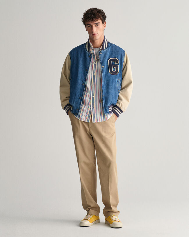 Camisa Oxford Regular Fit Archive a rayas 