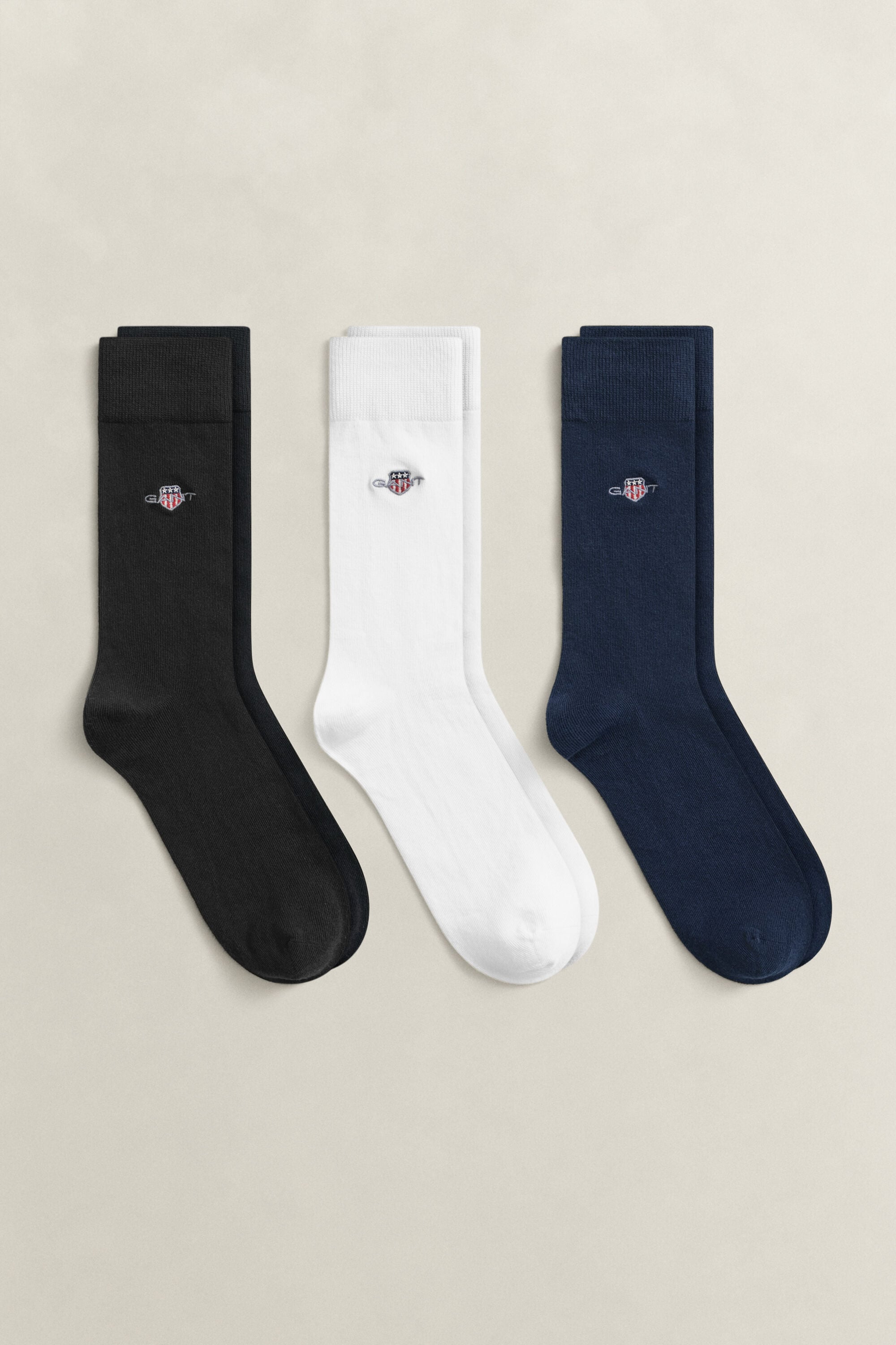 Paquete de tres pares de calcetines Shield