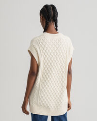 Chaleco de punto Structure con ochos