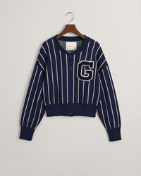 Cárdigan de estilo bomber GANT Varsity de punto