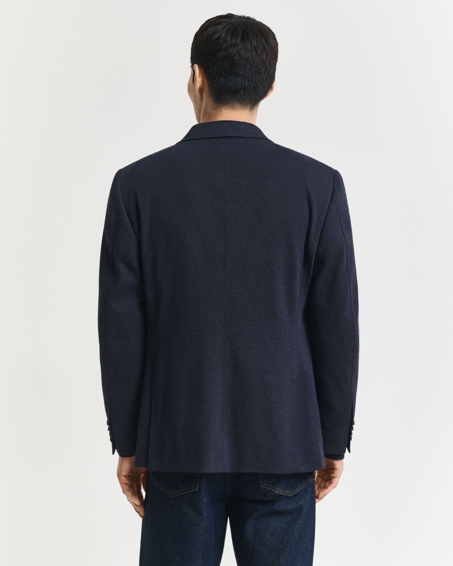 Americana Slim Fit de punto de piqué en dos tonos