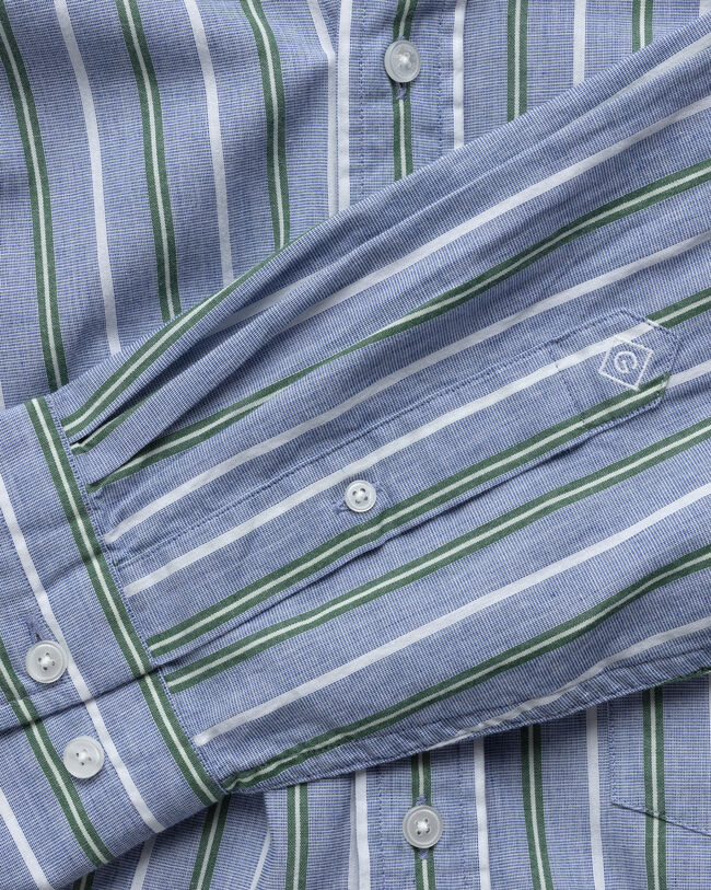 Camisa Relaxed Fit fil-&agrave;-fil