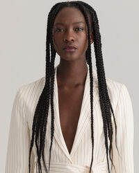 Americana de raya diplomática con cinturón