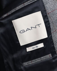 Americana de traje de cuadros