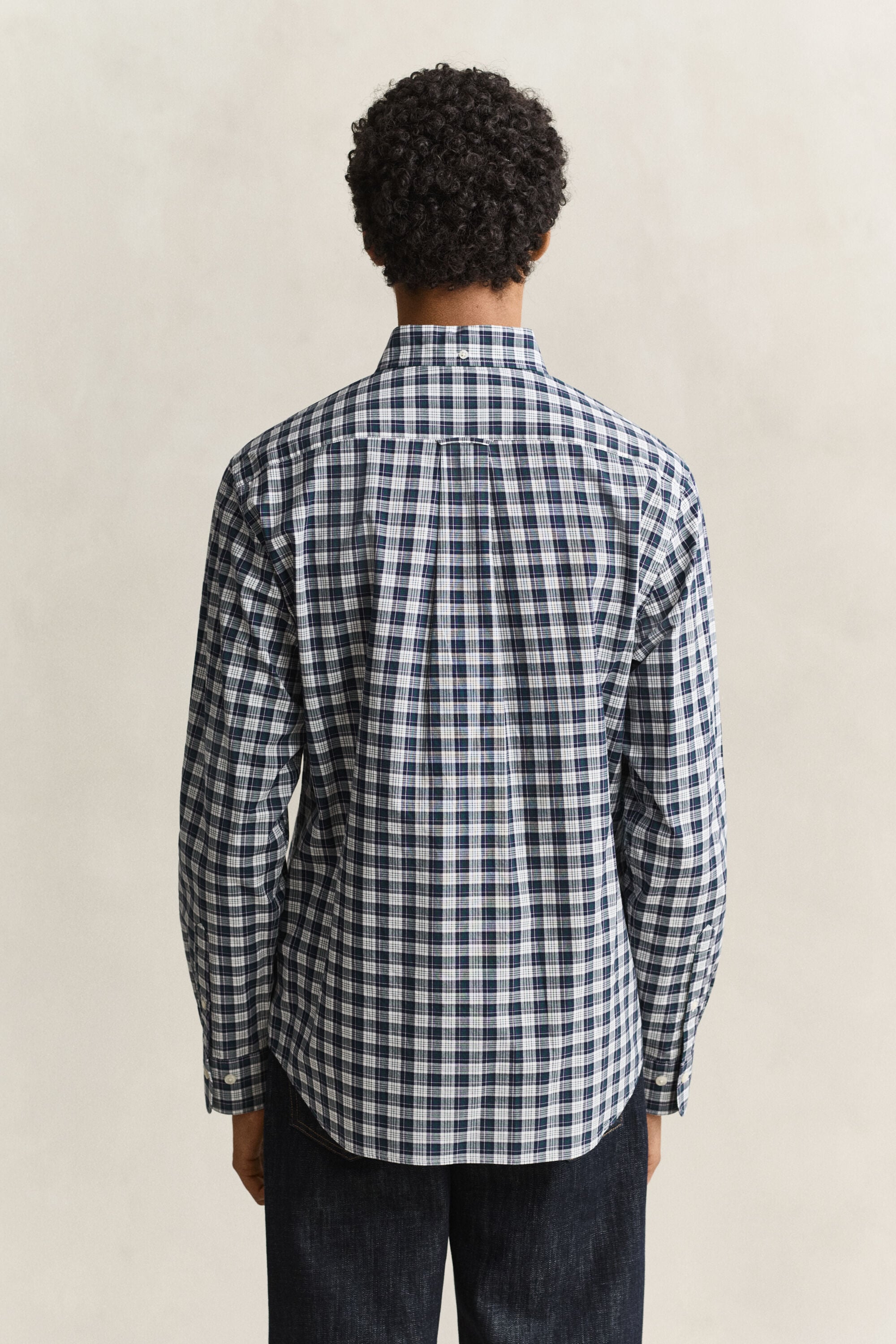 Camisa de popelina a cuadros