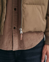 Chaqueta acolchada de franela