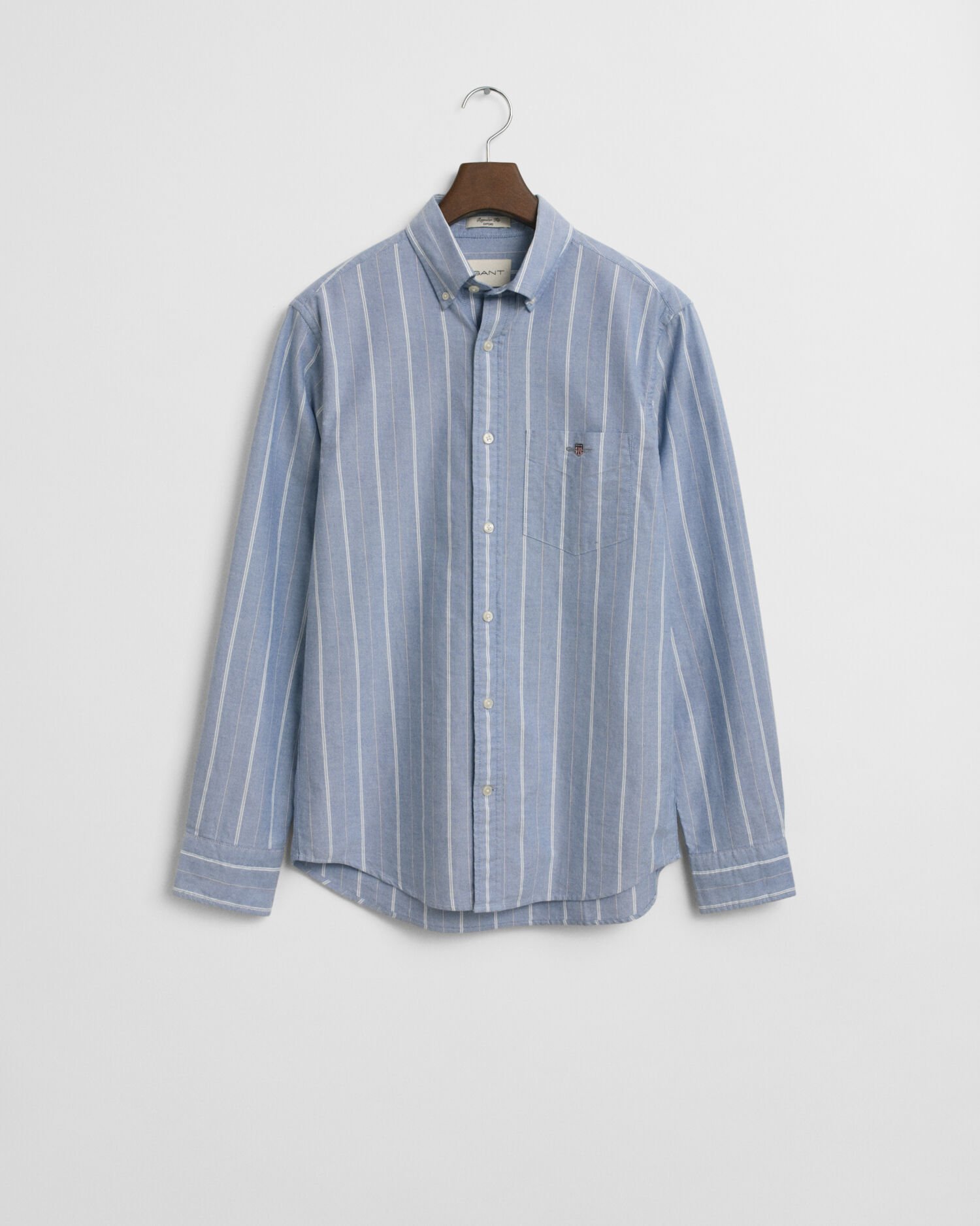 Camisa Oxford clásica Regular Fit a rayas