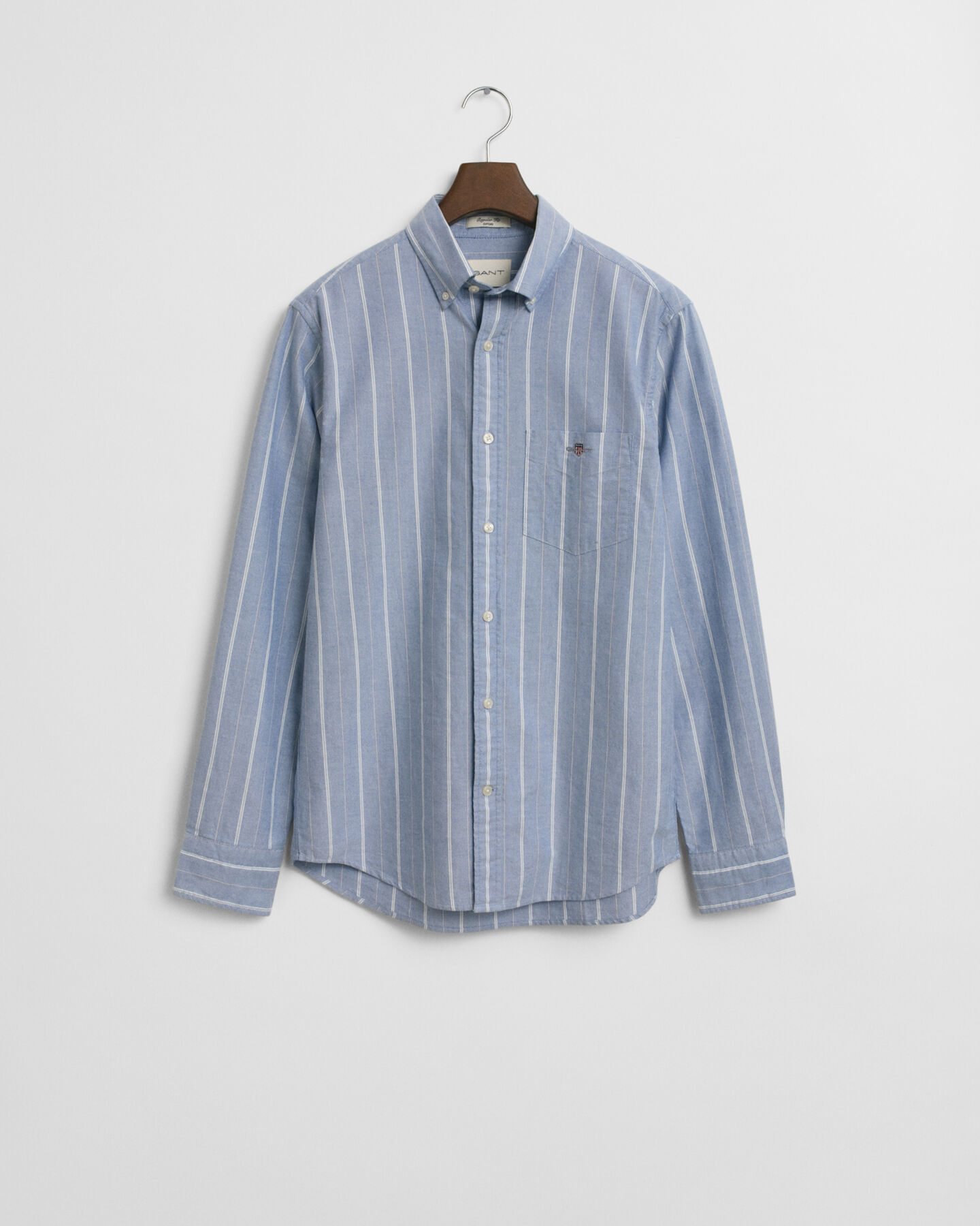 Camisa Oxford clásica Regular Fit a rayas