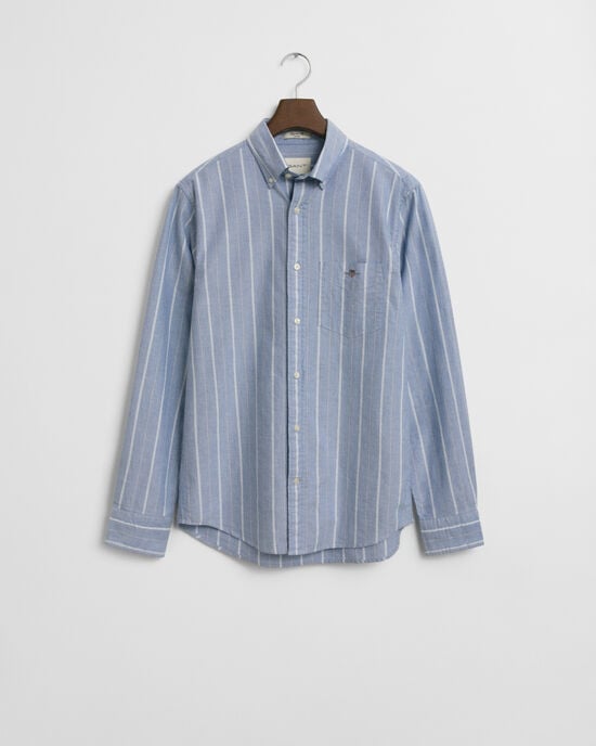 Camisa Oxford clásica Regular Fit a rayas