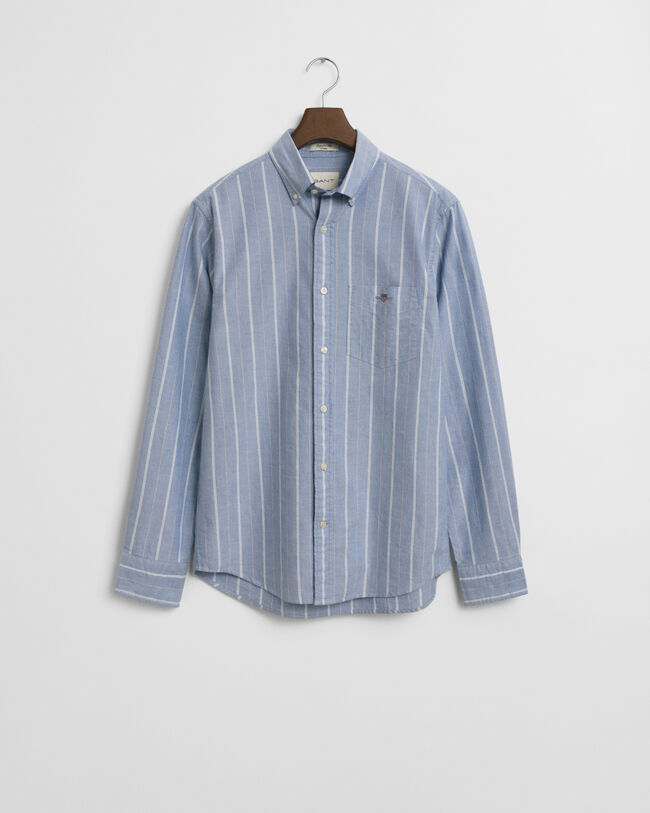 Camisa Oxford clásica Regular Fit a rayas