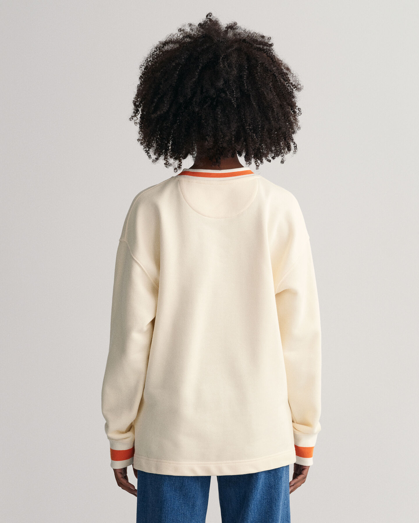 Sudadera de cuello redondo con estampado Iris