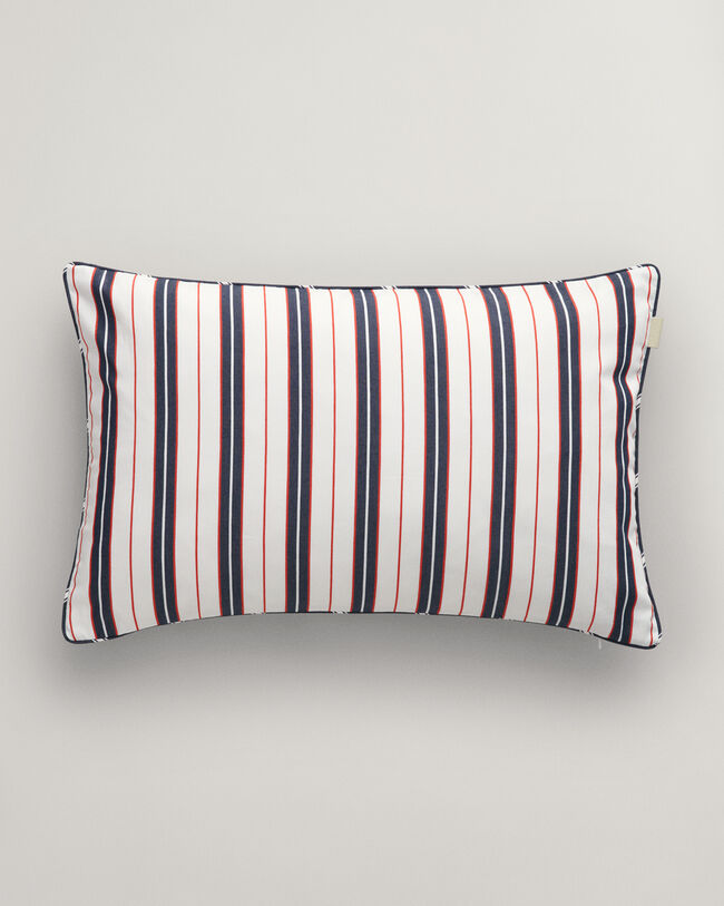 Cojín de rayas mixtas