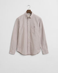 Camisa Oxford clásica Regular Fit de rayas finas