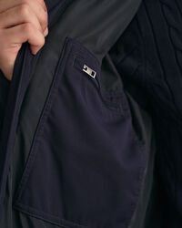 Chaqueta acolchada de franela