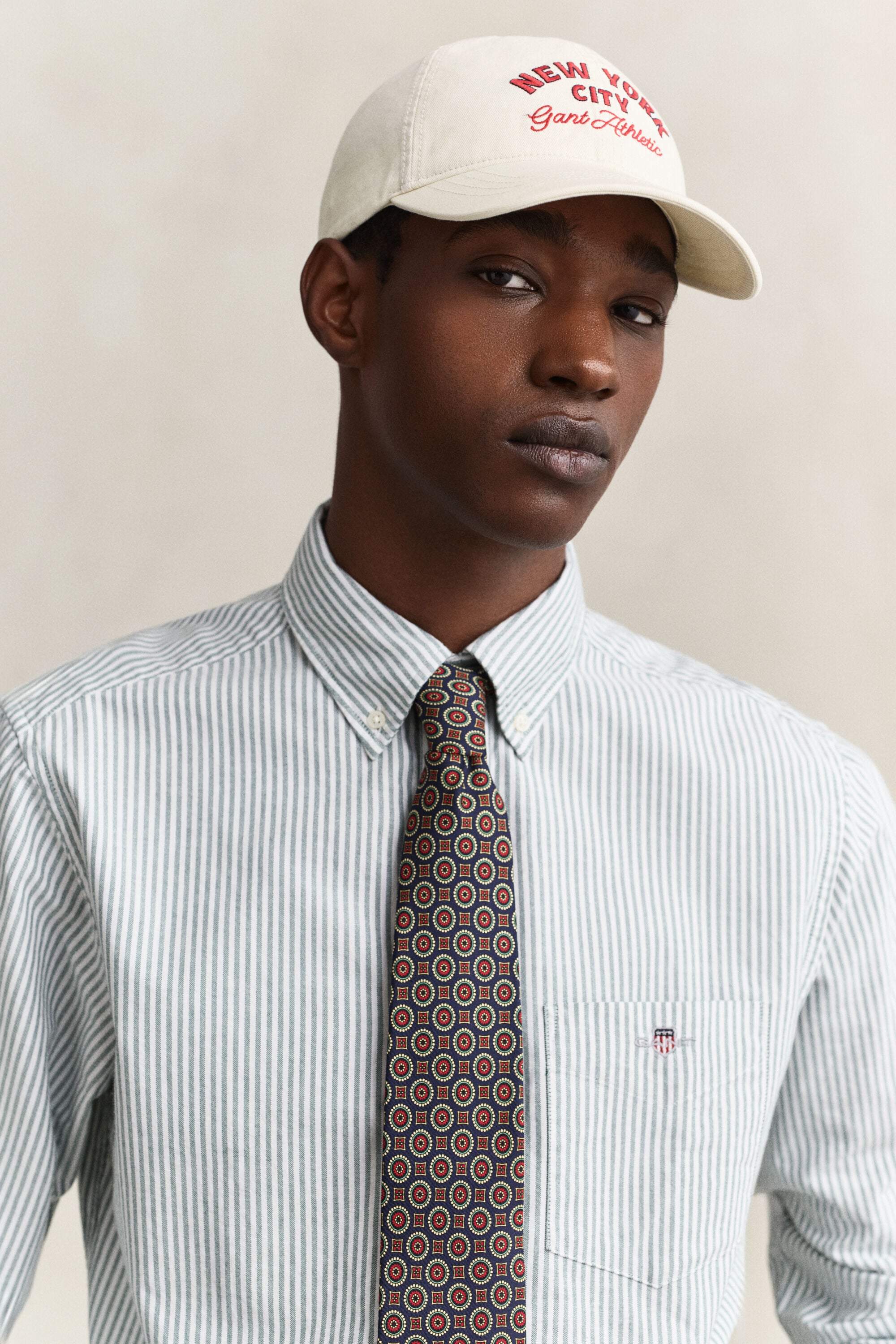 Camisa Oxford Regular Fit clásica de rayas