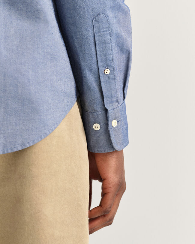 Camisa Oxford Slim Fit