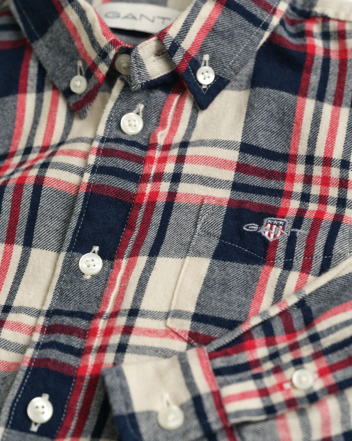 Camisa de franela a cuadros Kids