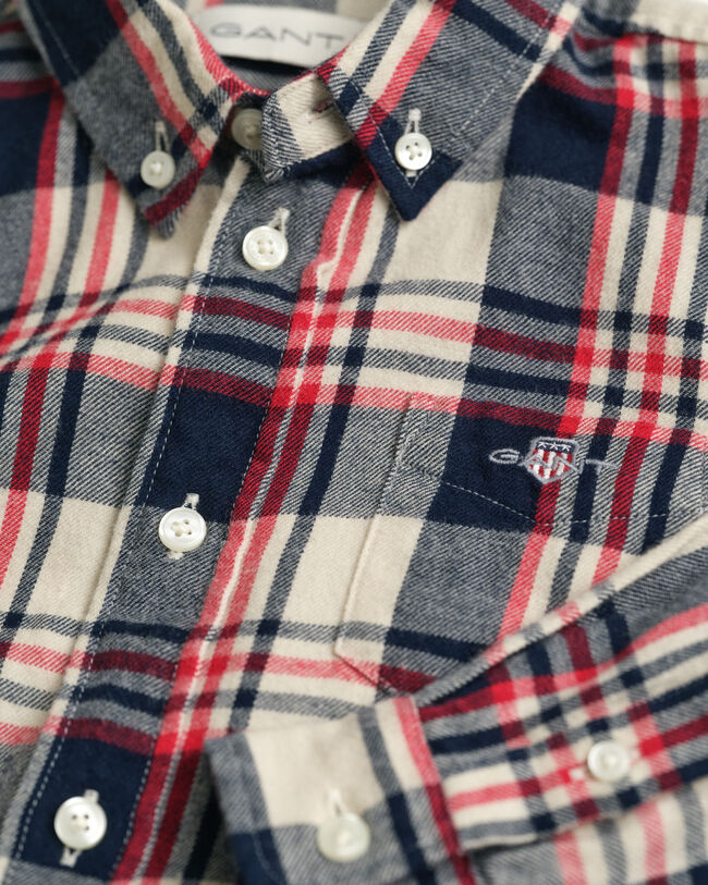 Camisa de franela a cuadros Kids