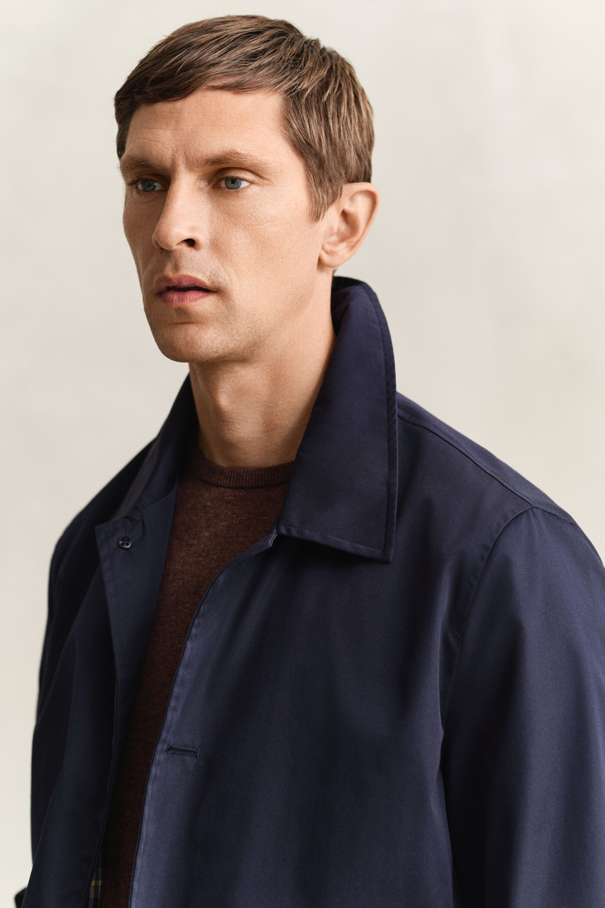 Gabán en mezcla de algodón