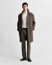 Jersey de lana merino extrafina con media cremallera