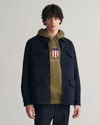 Chaqueta de cuatro bolsillos cosida a mano