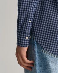 Camisa Regular Fit Jasp&eacute; Yarn a cuadros Vichy