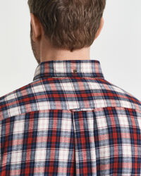Camisa Regular Fit de franela Windblown a cuadros