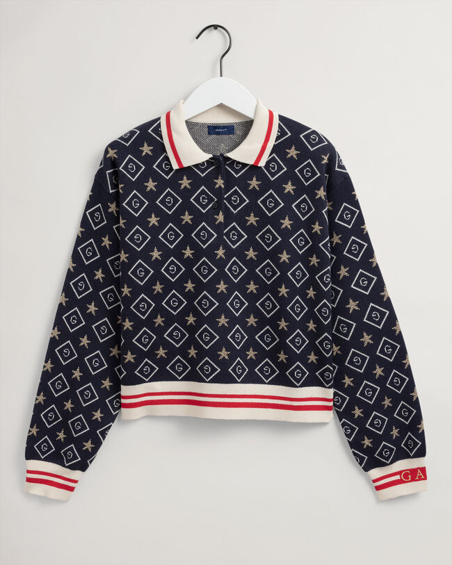 Polo de punto Icon Stars Teen Girls