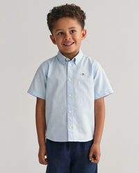 Camisa Oxford de manga corta Kids
