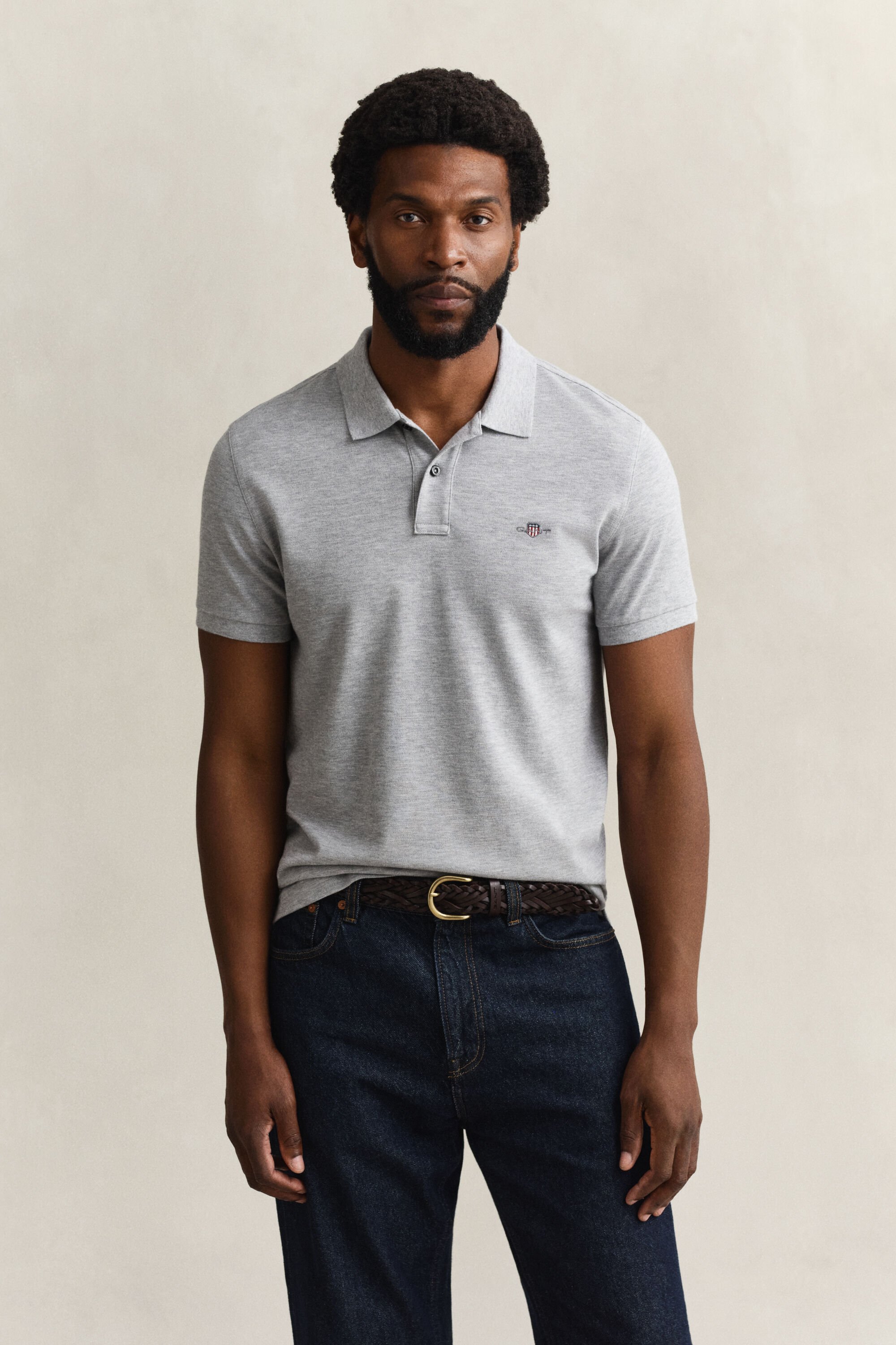 Polo de piqué Slim Fit Shield