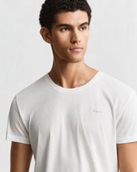 Paquete de dos camisetas de cuello redondo