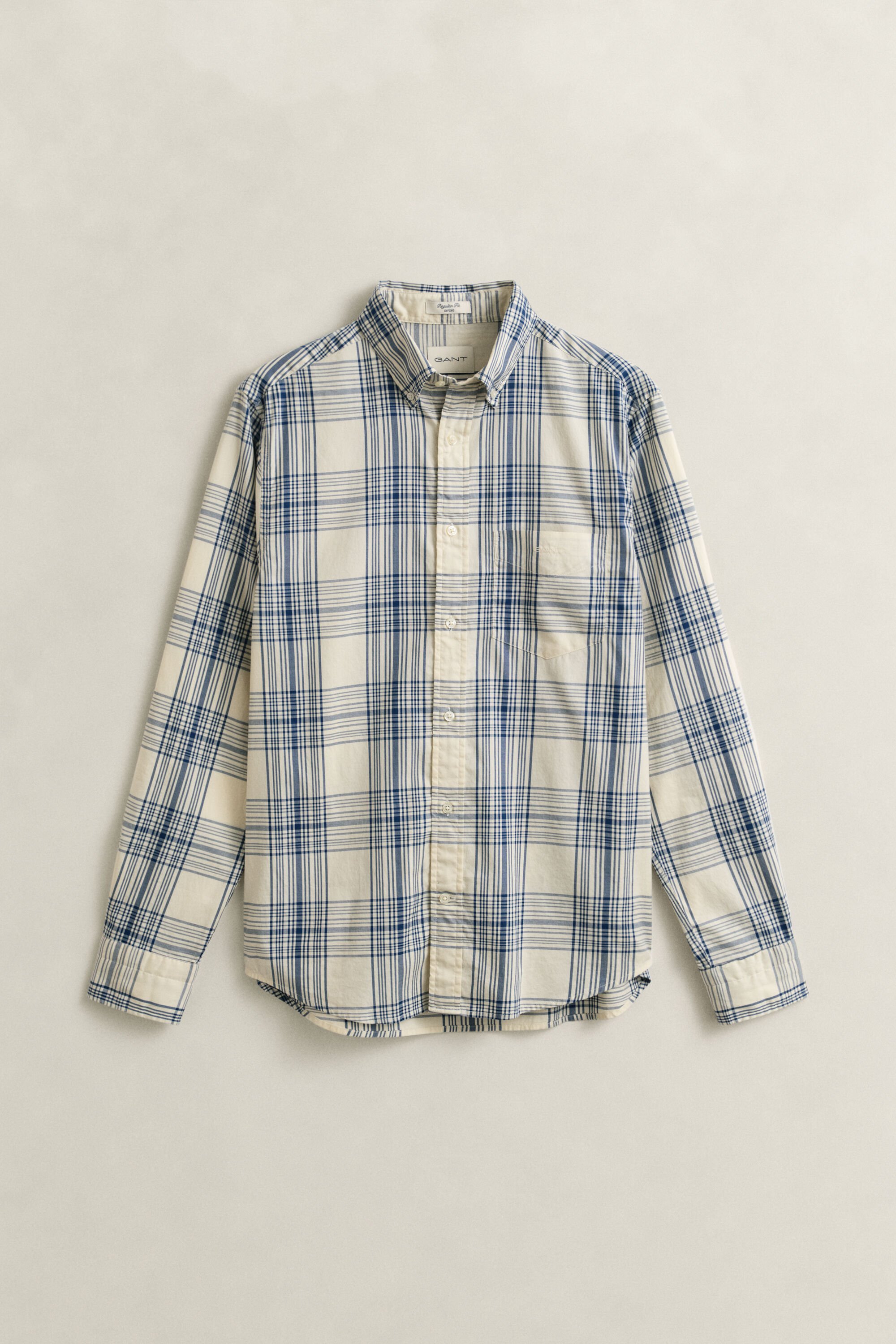 Camisa Oxford Regular Fit Dreamy a cuadros