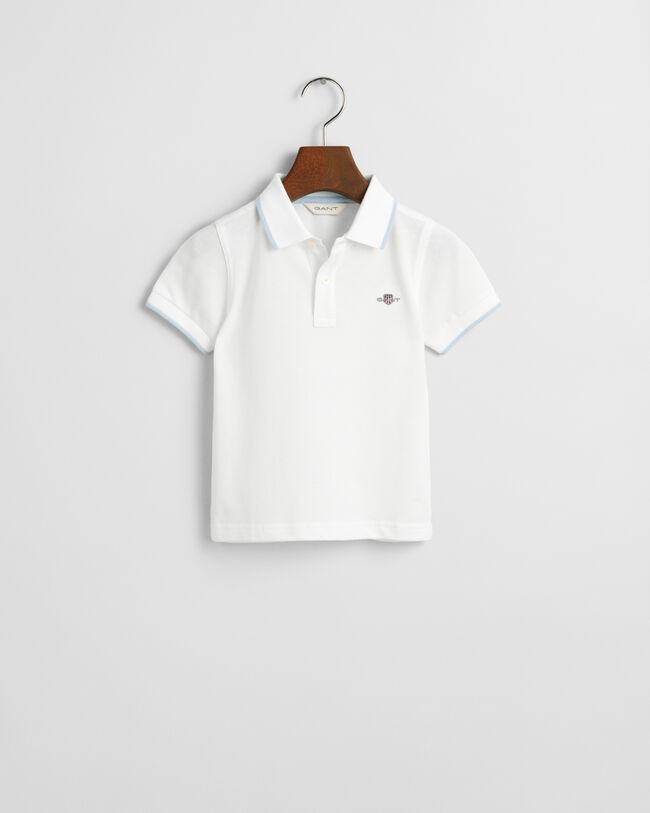 Polo de piqu&eacute; a rayas GANT Kids