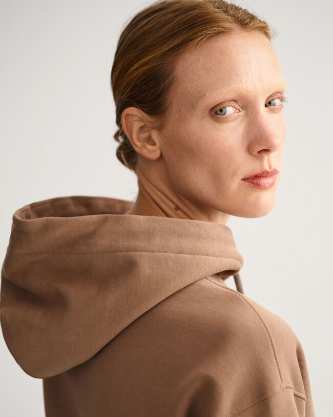 Vestido tipo sudadera con capucha Icon G Essential