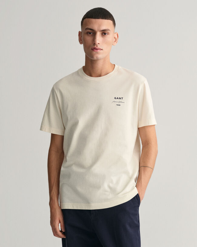 Camiseta GANT Script Graphic