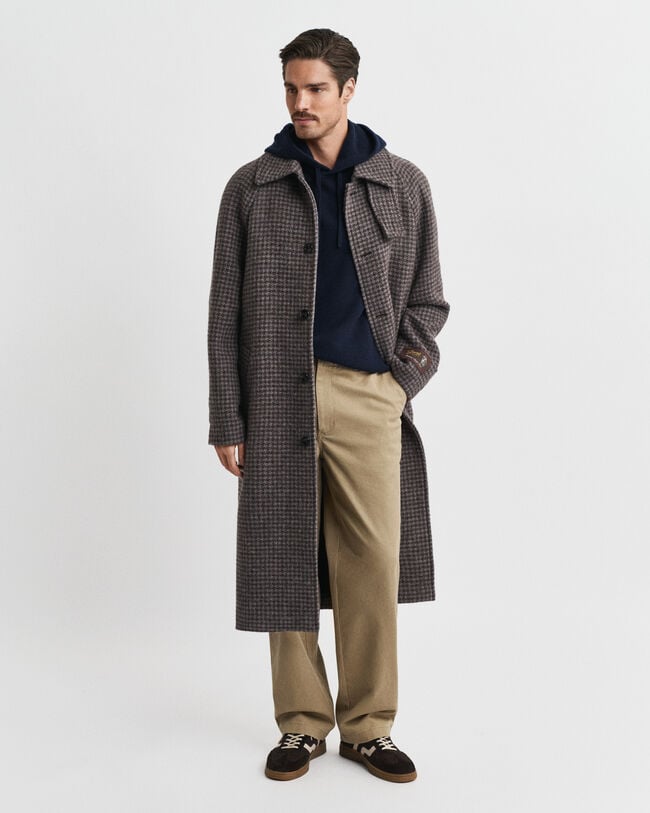 Sudadera con capucha en mezcla de cachemir