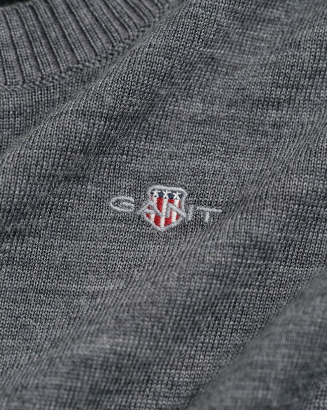 Jersey de cuello redondo en lana merino extrafina Kids