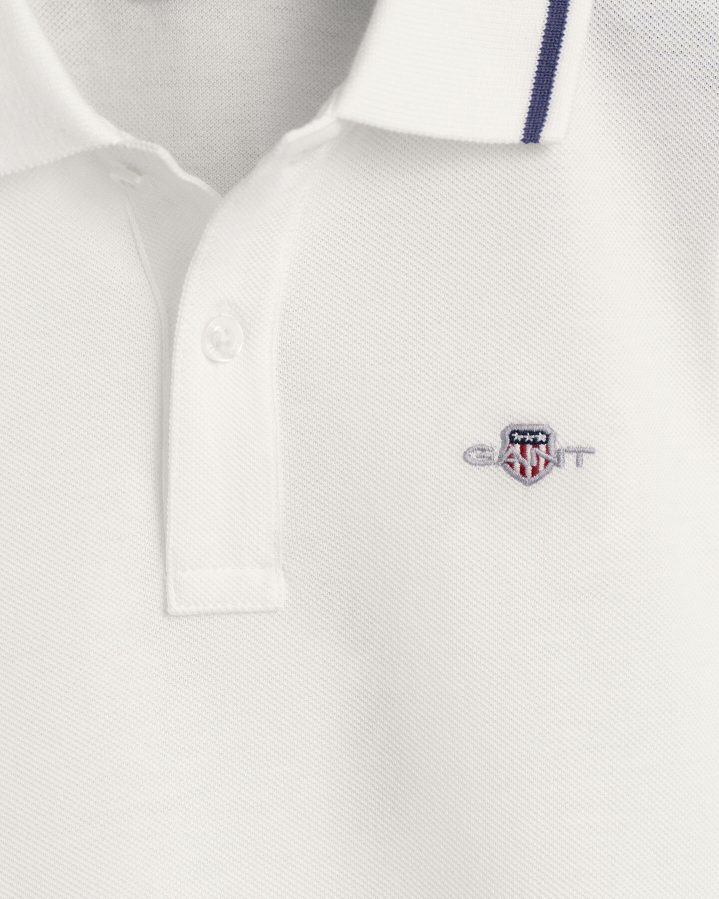 Polo de piqu&eacute; con ribetes Shield Kids