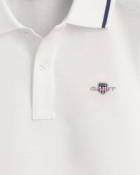 Polo de piqu&eacute; con ribetes Shield Kids