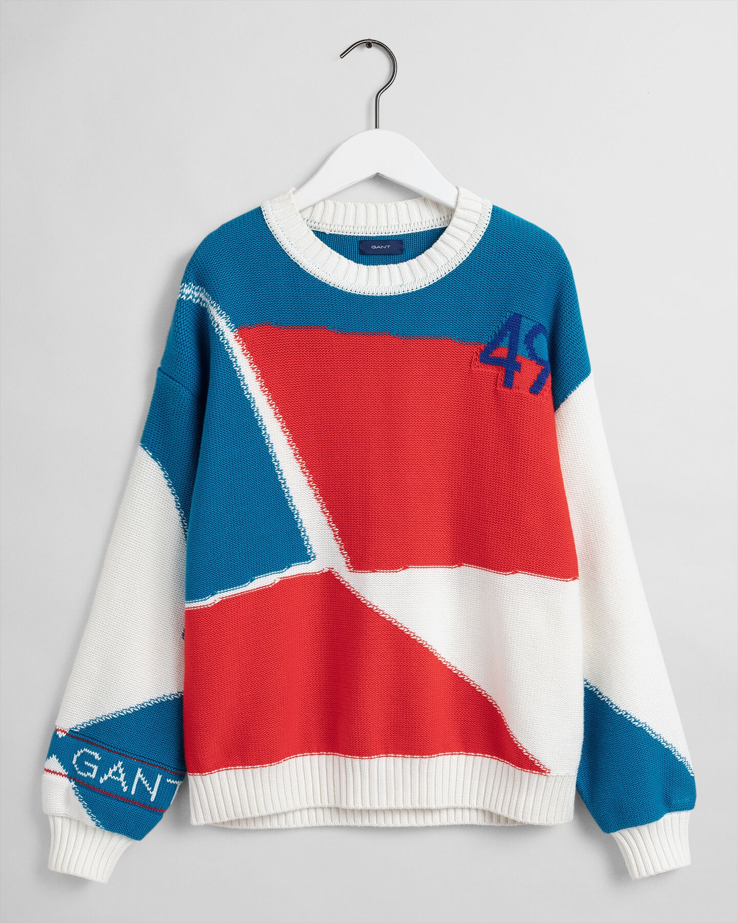 Jersey de cuello redondo con bloques Rough Weather