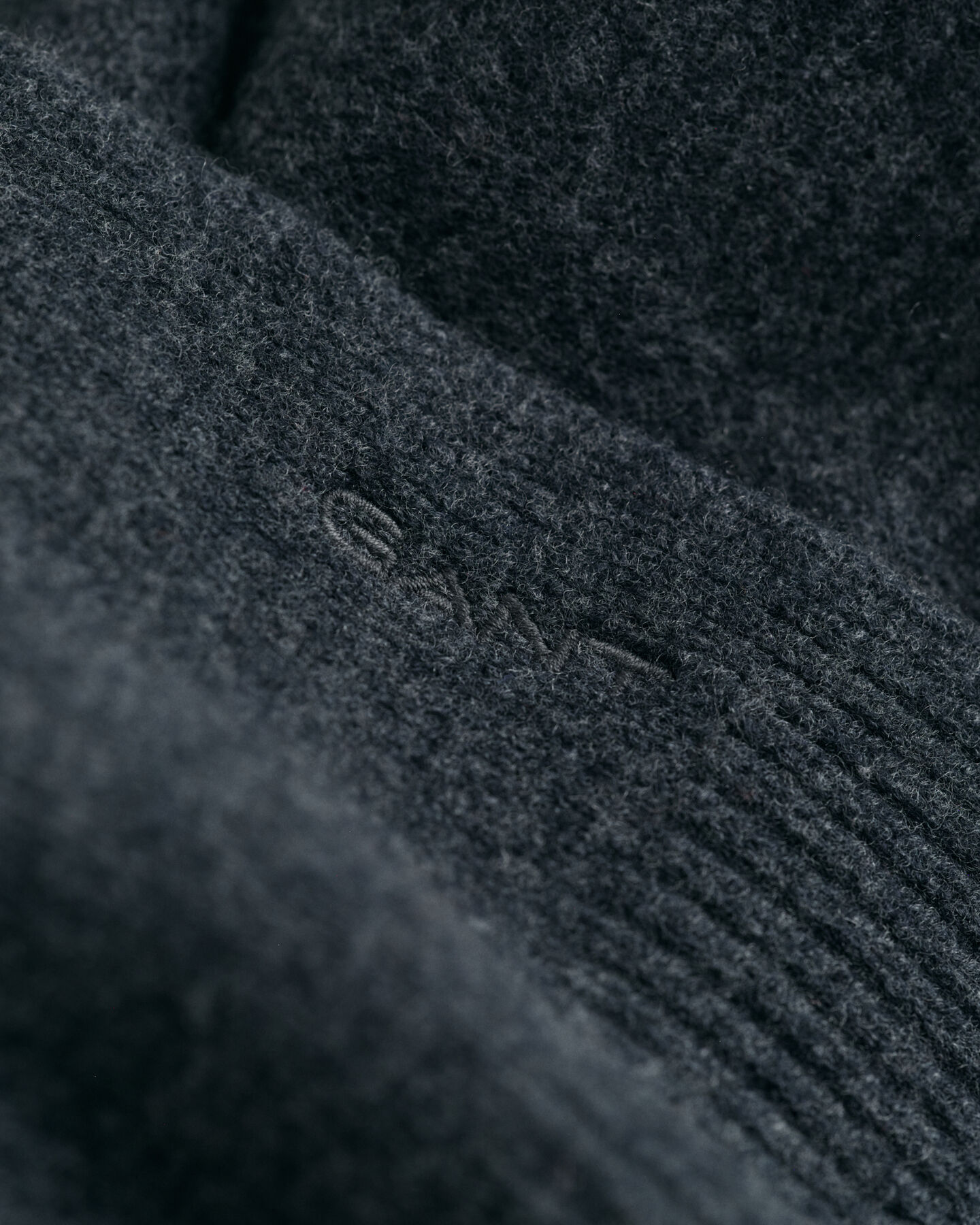 Bufanda de punto de lana