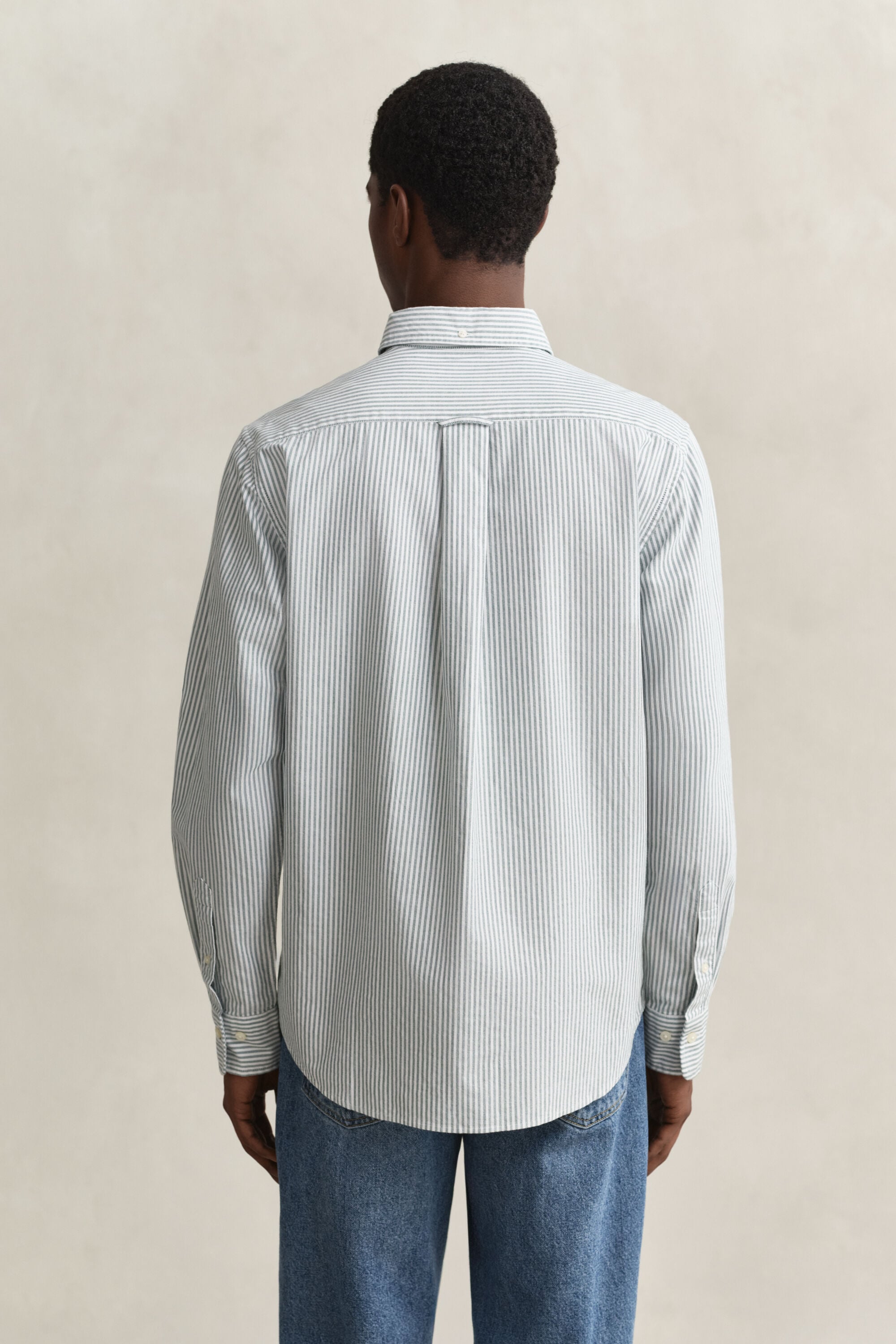 Camisa Oxford Regular Fit clásica de rayas